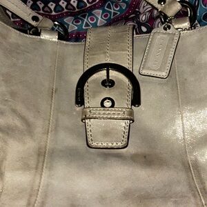 Coach HOBO metallic bag!!